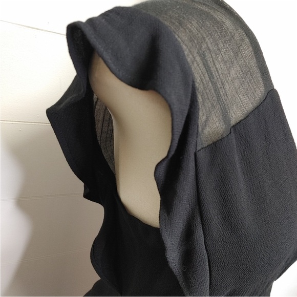 SANDRO PARIS Black V-Neck Sheath Mini Dress size 1 - Picture 16 of 16